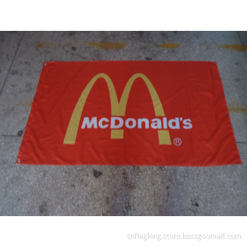 mcdonald flag mcdonald banner 90*150CM polyster